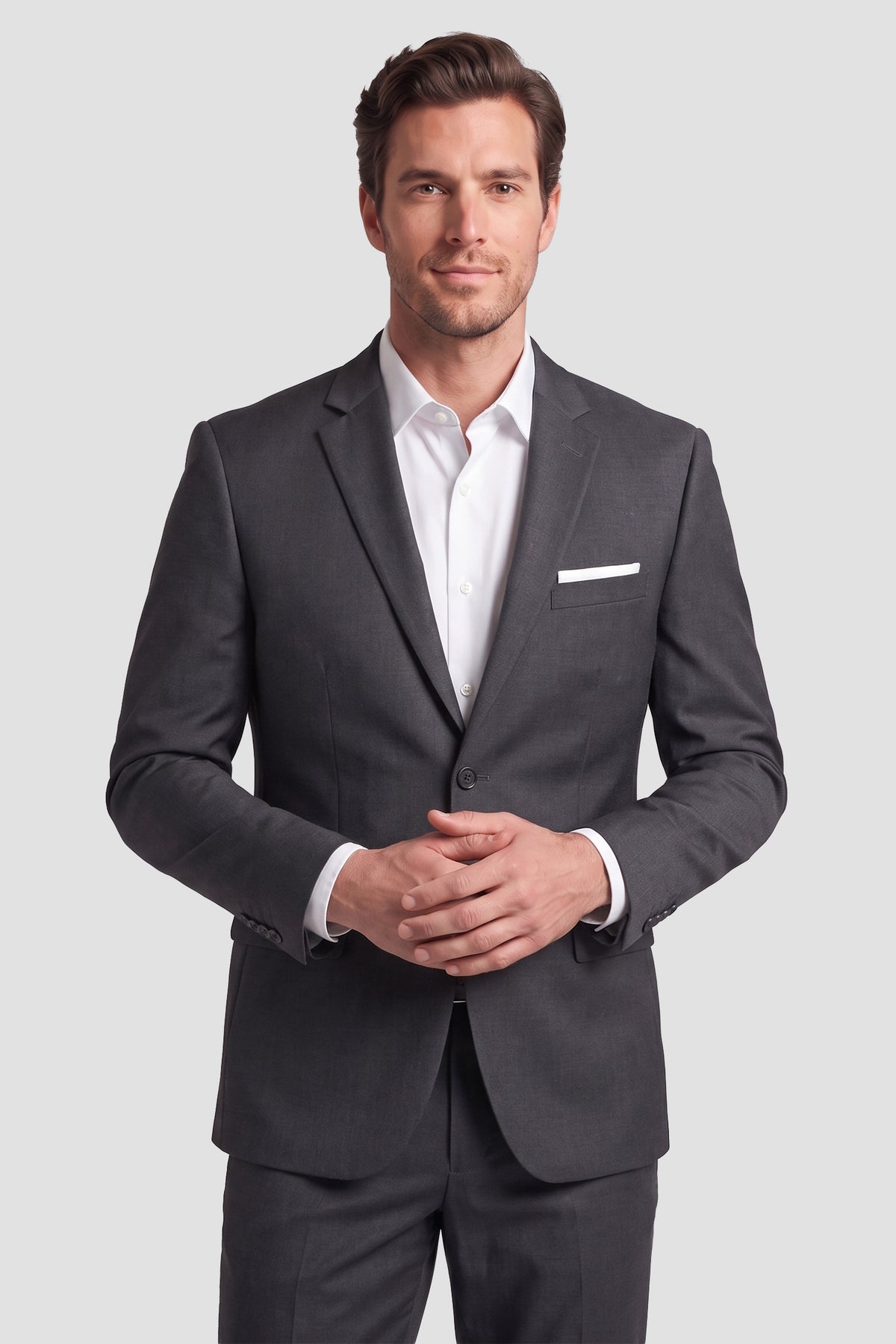 Couture 1910 "Athens" Charcoal Suit Jacket (Separates)