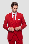 Couture 1910 "Athens" Red Suit Jacket (Separates)