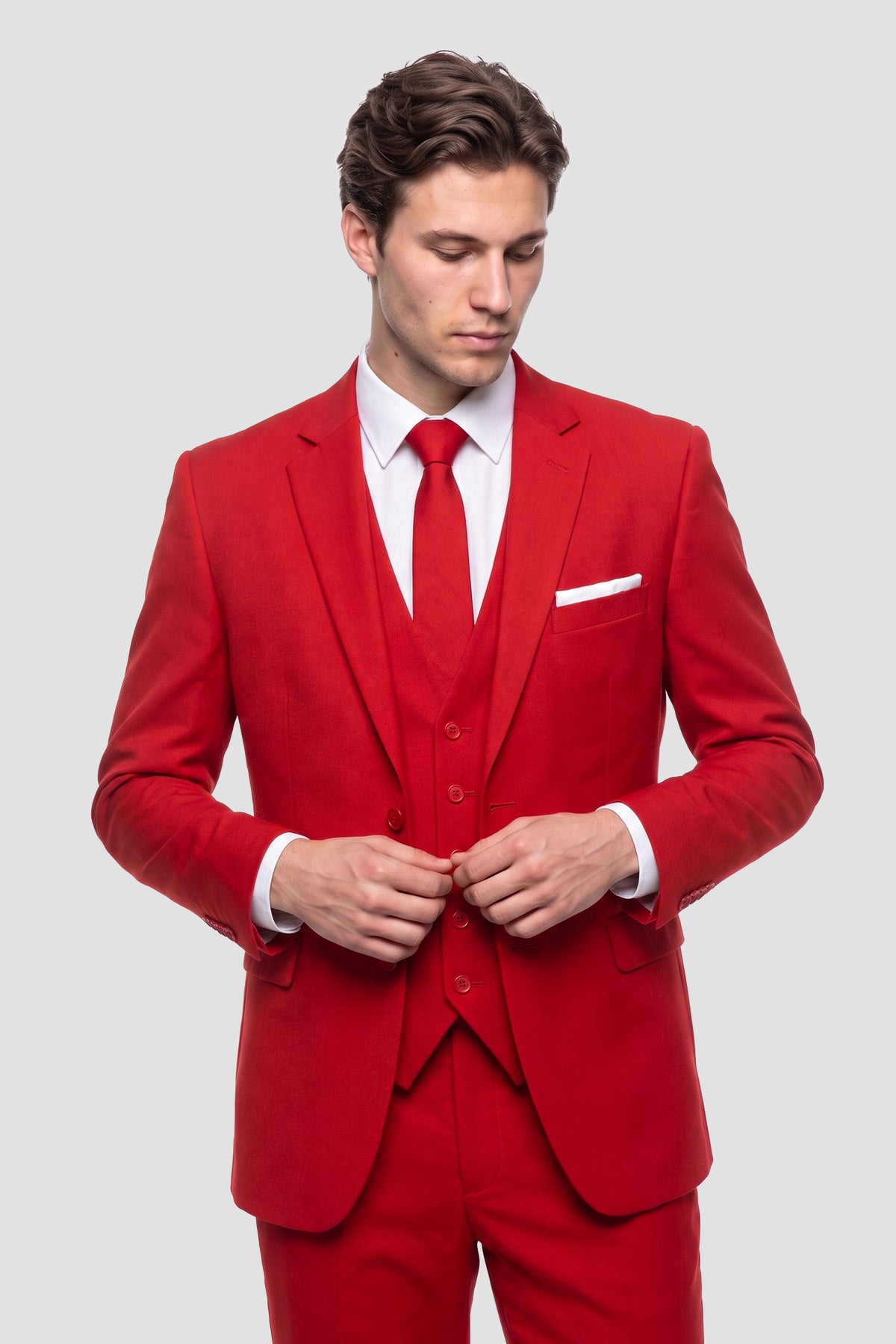 Couture 1910 "Athens" Red Suit Jacket (Separates)