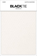 BLACKTIE Ivory Austin Diamond Fabric Swatch