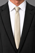 Cardi Bamboo Luxury Satin Skinny Necktie