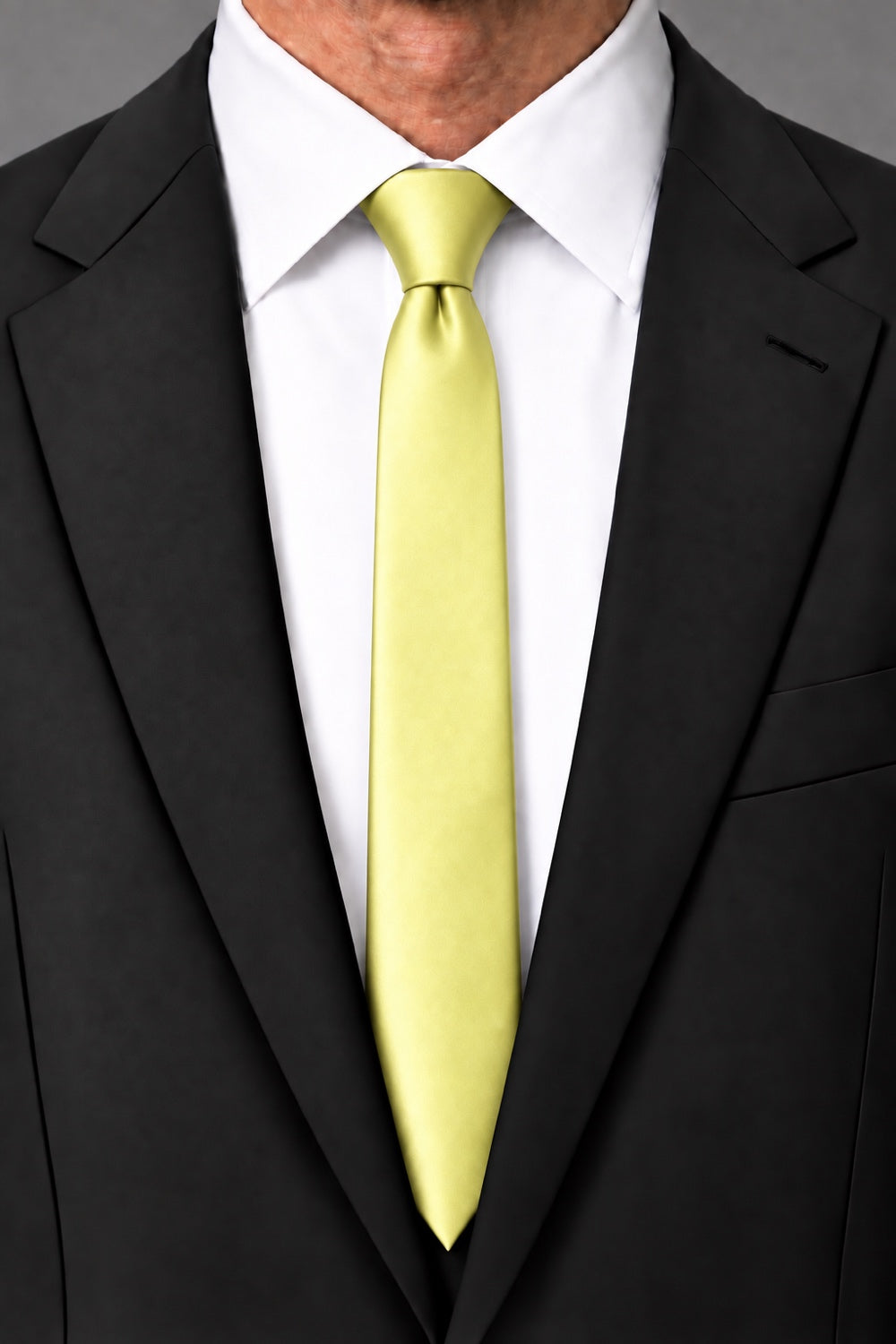 Cardi Banana Luxury Satin Skinny Necktie