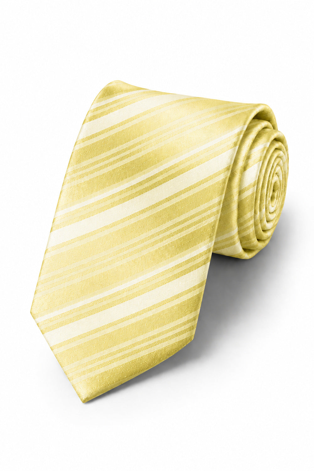 Cardi Banana Striped Satin Necktie