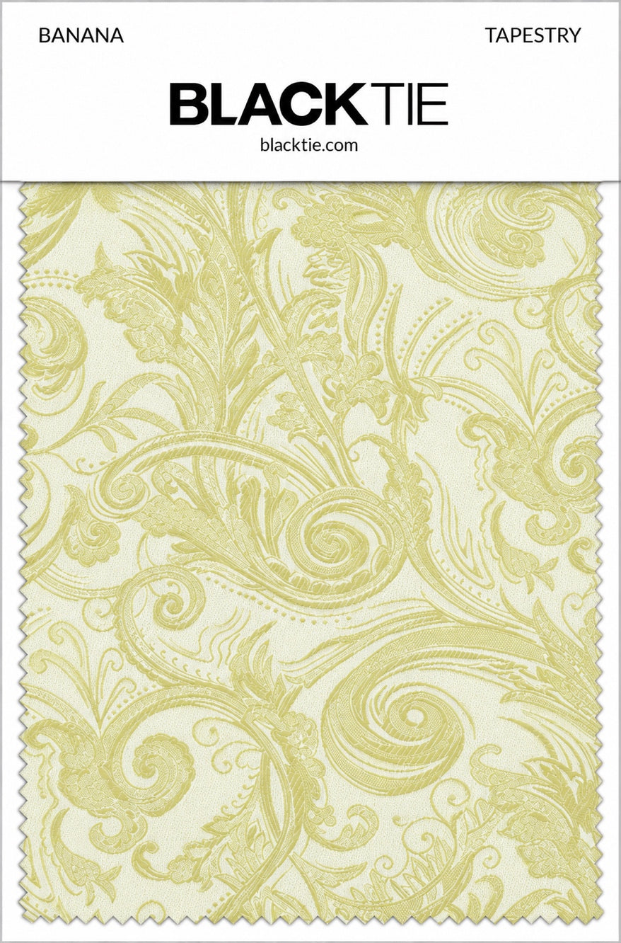 Cardi Banana Tapestry Necktie