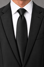 Cardi Black Luxury Satin Necktie