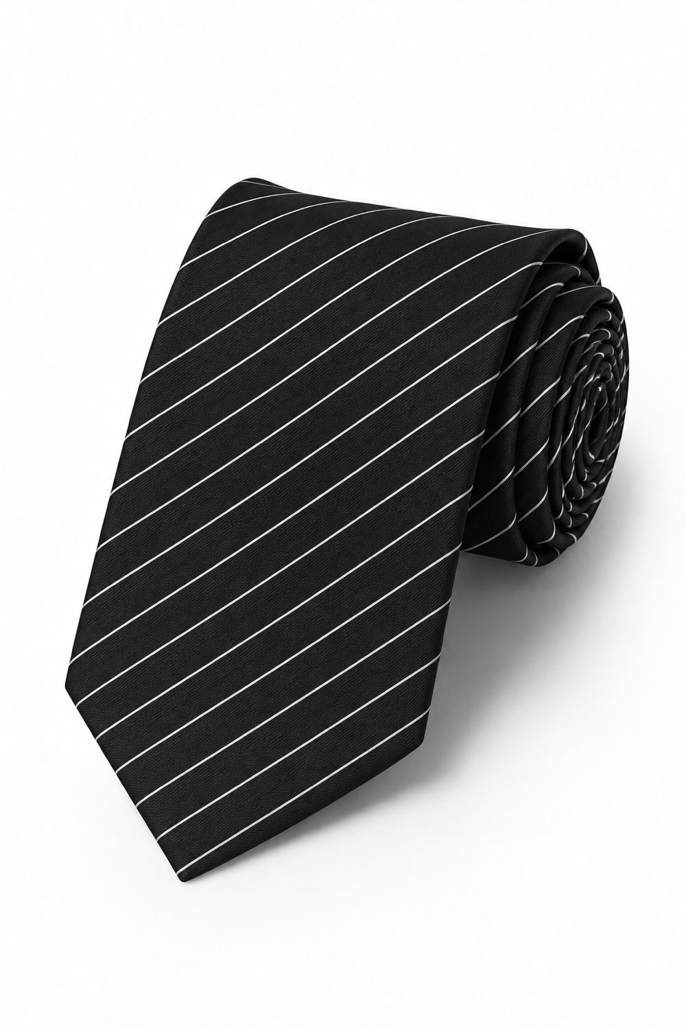 Cardi Black Newton Stripe Necktie