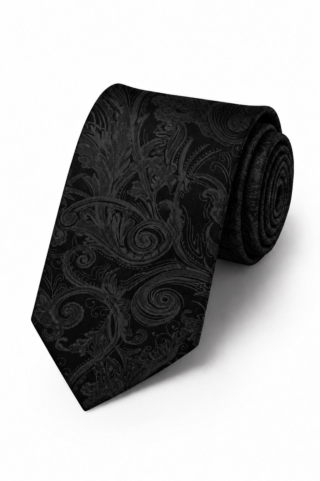 Cardi Black Tapestry Necktie