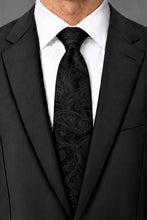 Cardi Black Tapestry Necktie
