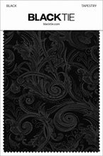 Cardi Black Tapestry Necktie