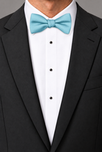 Ted Stanford Blue Box Modern Solid Bow Tie