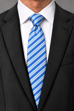 Cardi Blue Newton Stripe Necktie