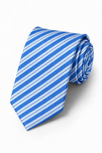Cardi Blue Newton Stripe Necktie