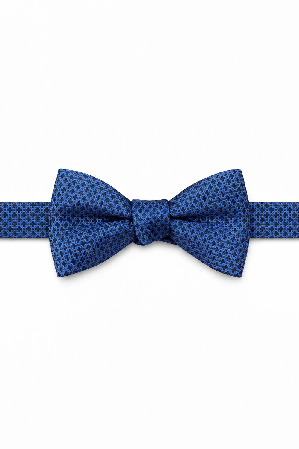 Cardi Pre-Tied Blue Regal Bow Tie