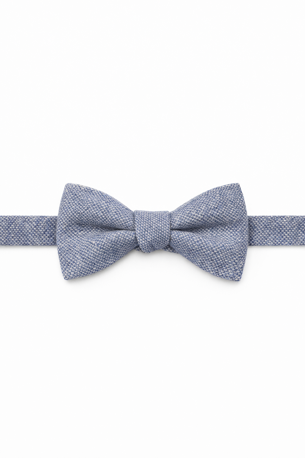 BLACKTIE Blue Tweed Bow Tie