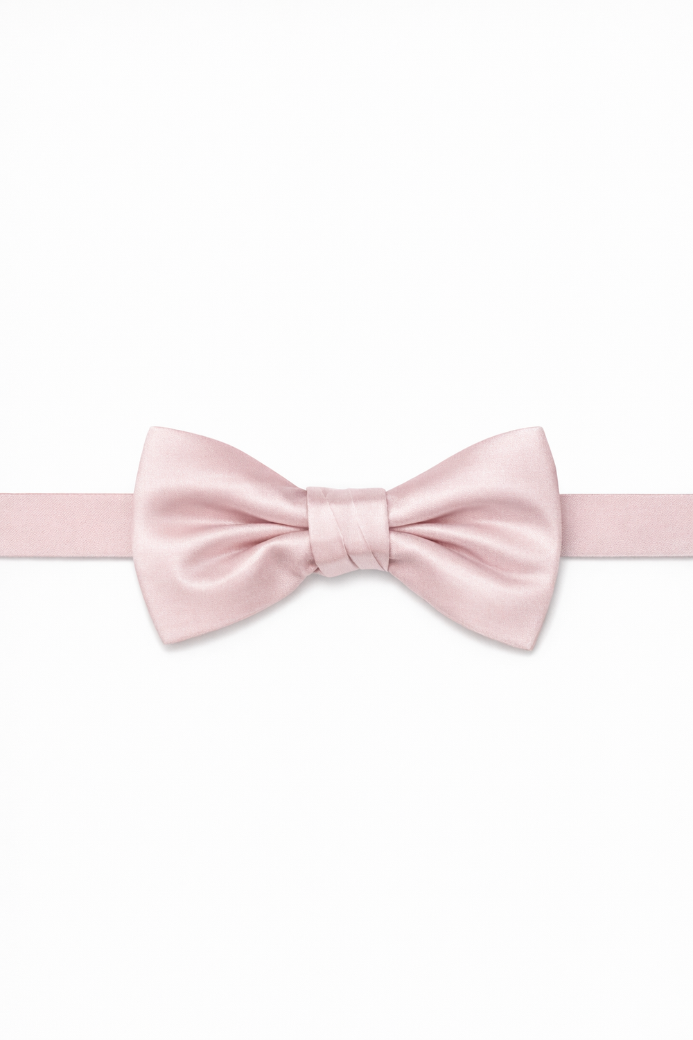 Cardi Pre-Tied Blush Luxury Satin Bow Tie