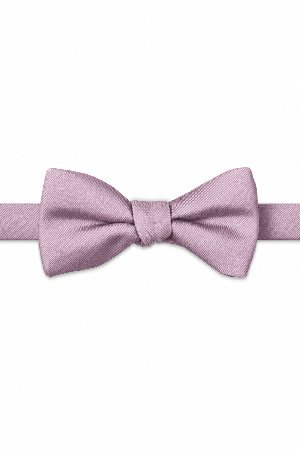 Bouquet Modern Solid Bow Tie - pre-tied bow tie, front view