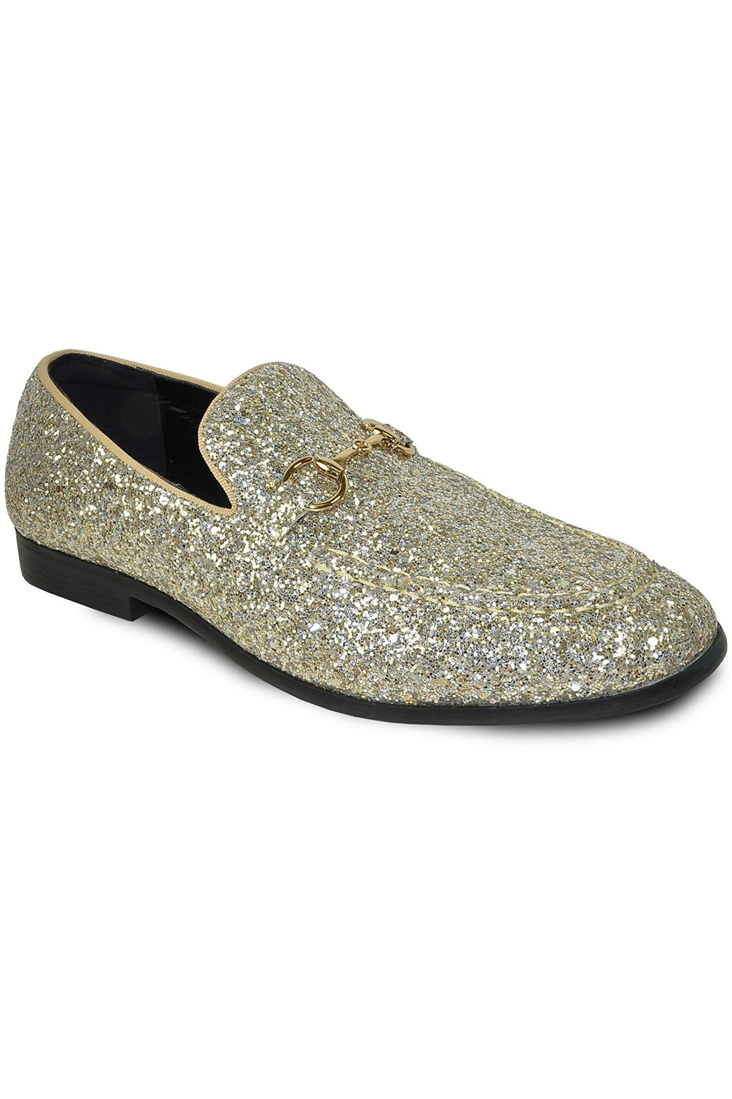 sequin dress shoes Glitter Gold Shoes