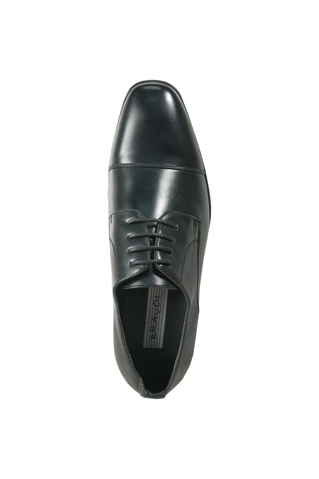 Bravo "Monarch" Black Dress Shoes