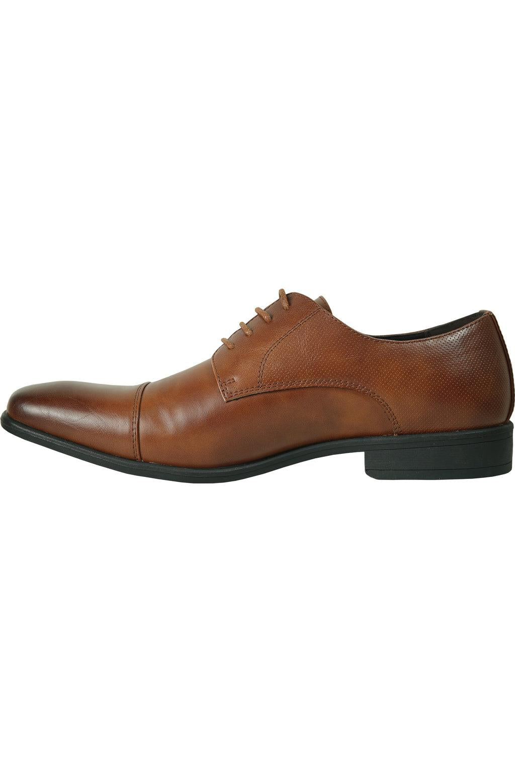 Bravo "Monarch" Cognac Dress Shoes