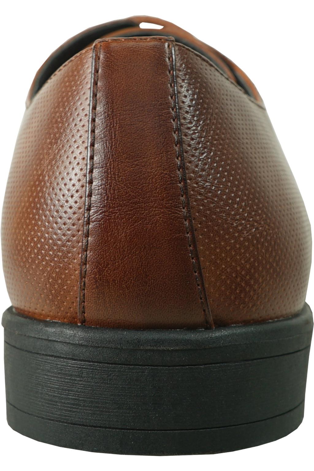 Bravo "Monarch" Cognac Dress Shoes