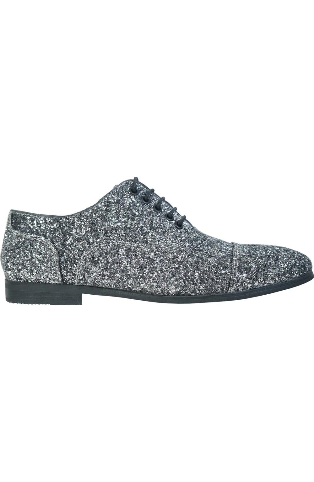 Bravo "Diego" Pewter Tuxedo Shoes