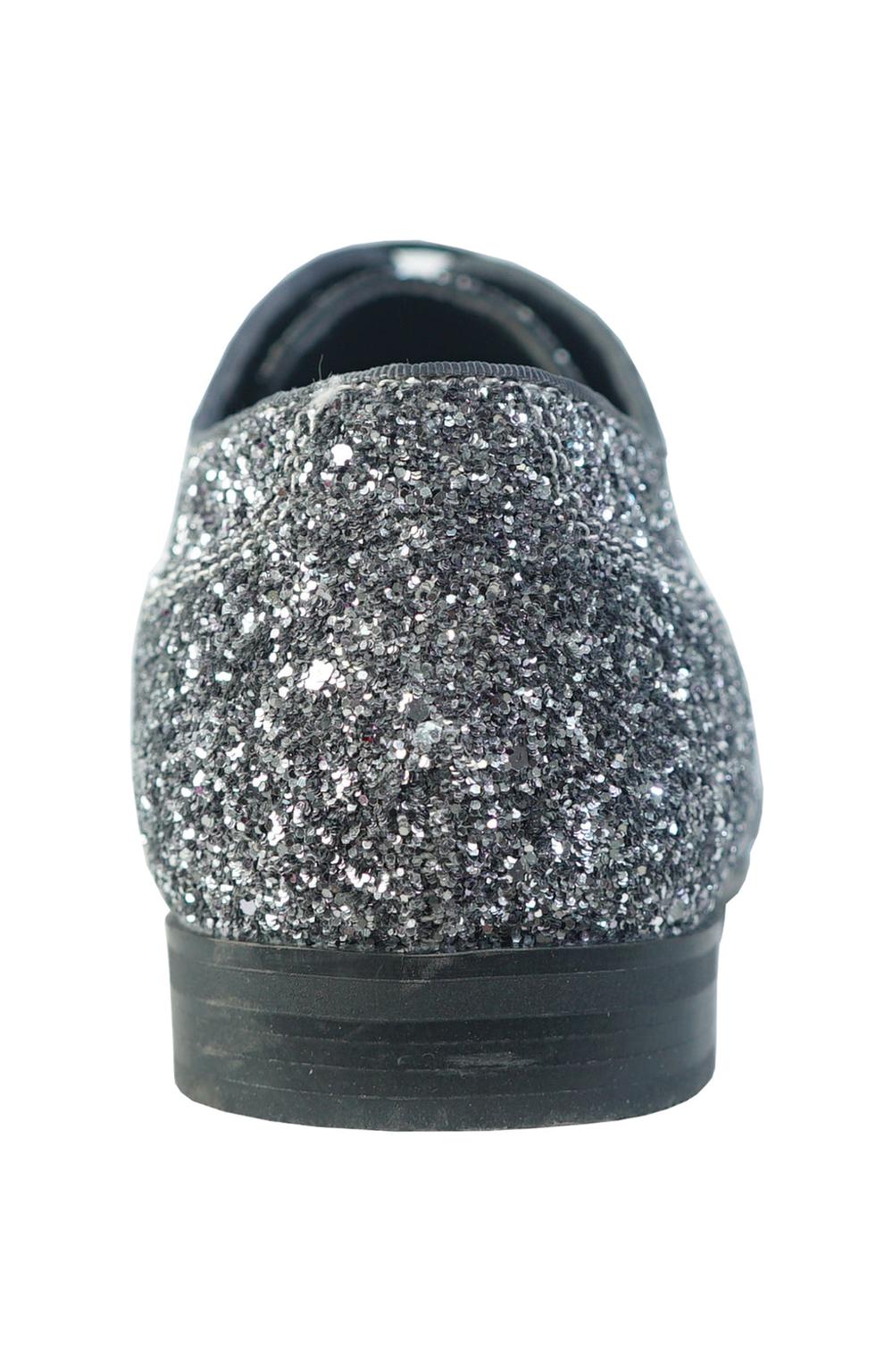 Bravo "Diego" Pewter Tuxedo Shoes