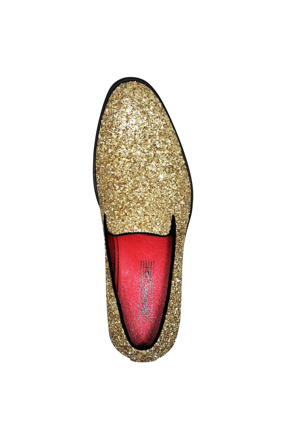 Bravo "Tristan" Gold Shoes