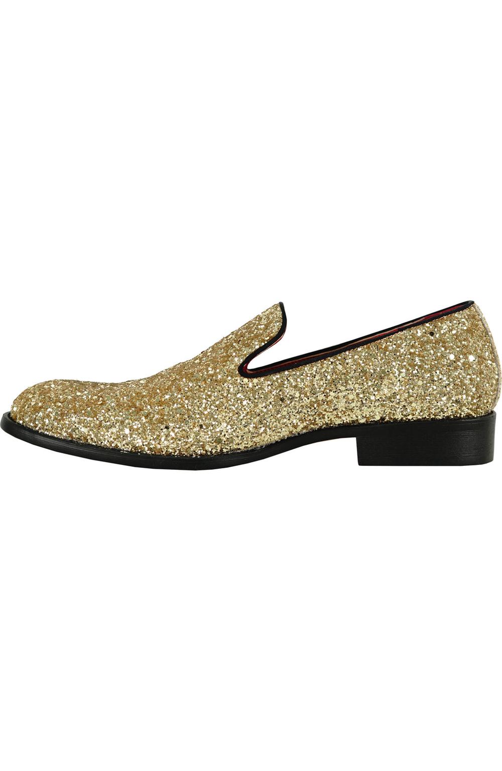 Bravo "Tristan" Gold Shoes