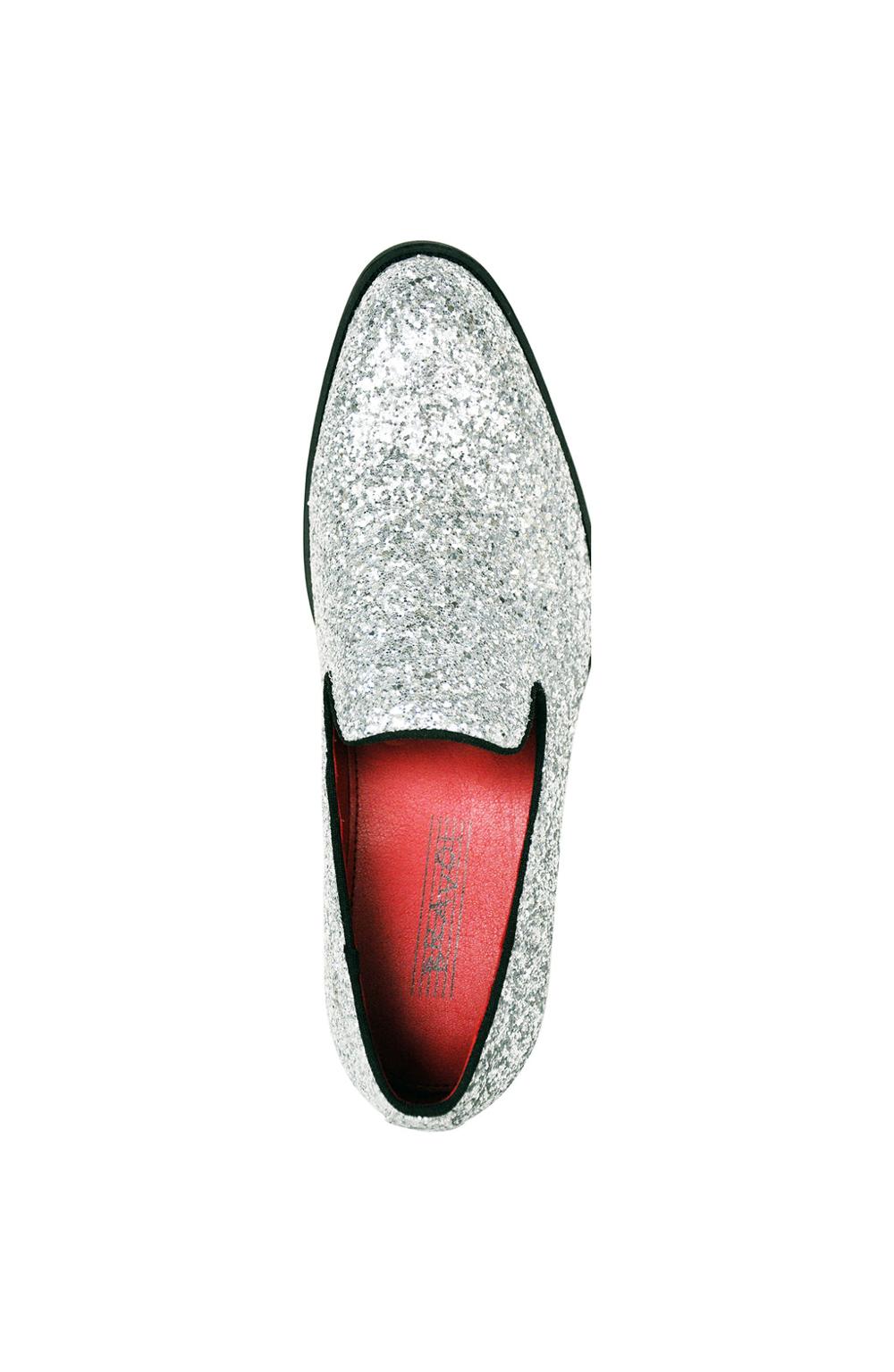 Bravo "Tristan" Silver Shoes