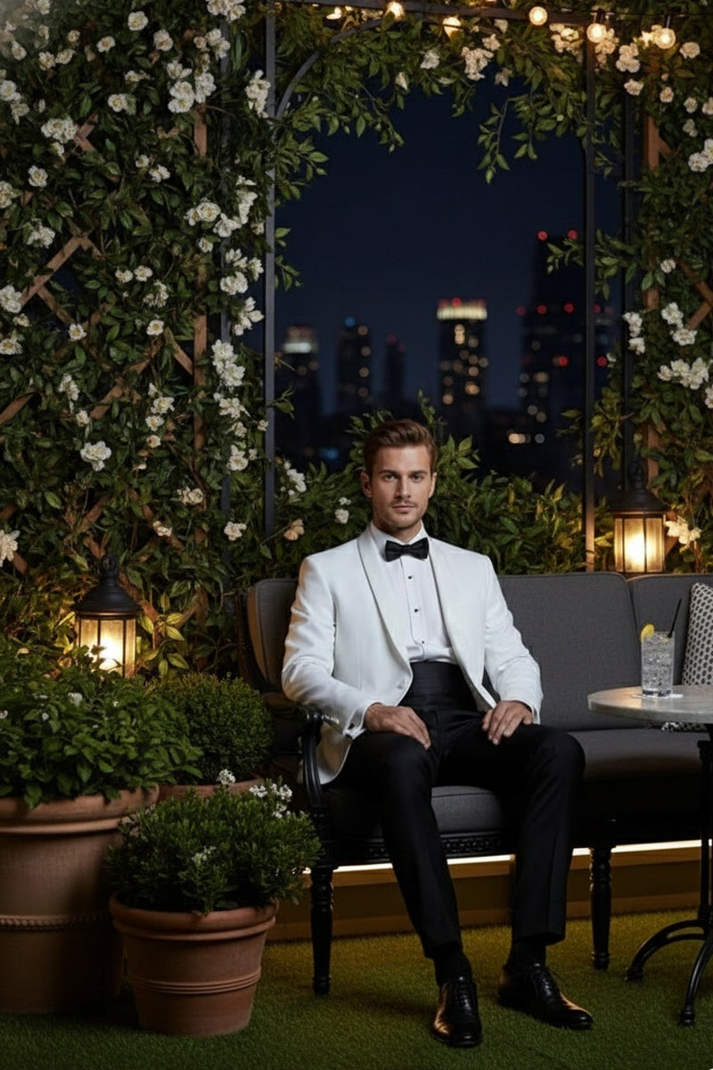 BLACKTIE "Brentwood" White Dinner Jacket