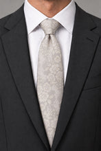 Ted Stanford Bridal Champagne Blossom Floral Necktie