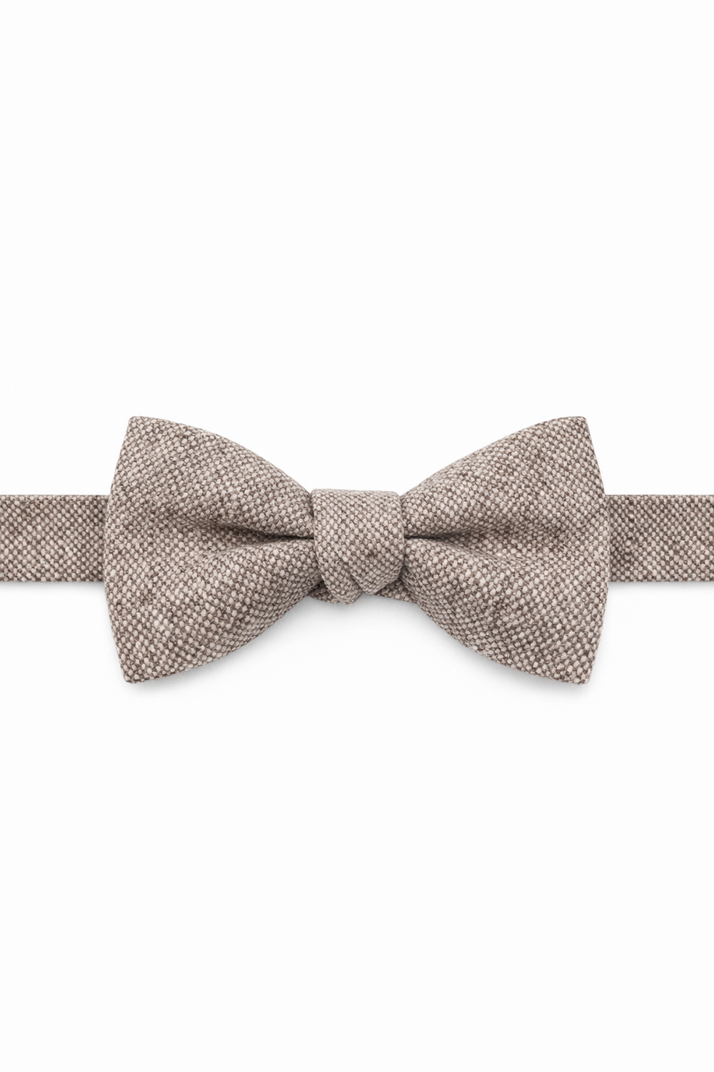 BLACKTIE Brown Tweed Bow Tie