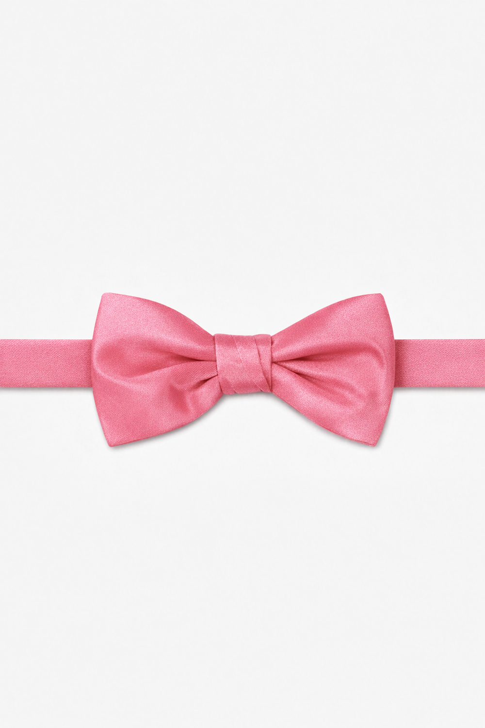 Cardi Pre-Tied Bubblegum Luxury Satin Bow Tie