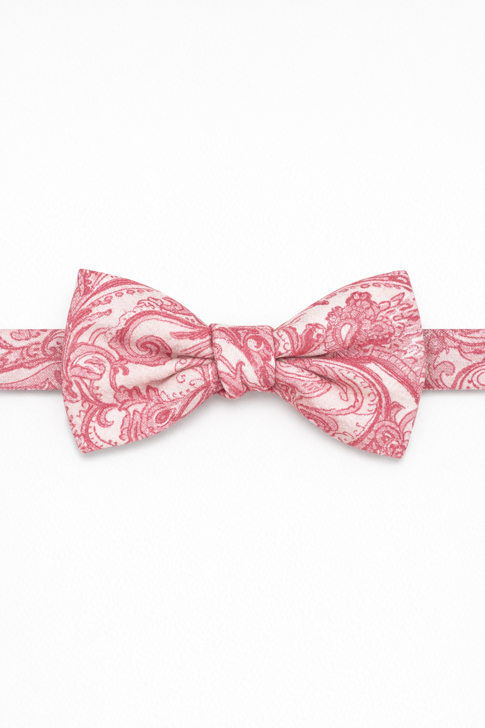 Cardi Pre-Tied Bubblegum Tapestry Bow Tie