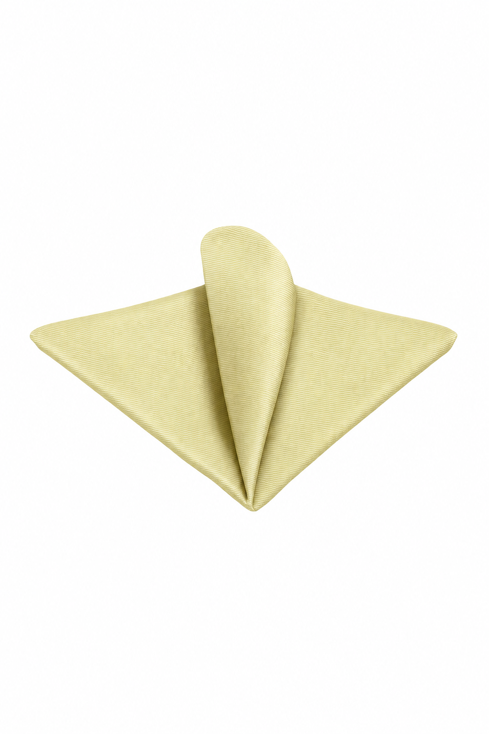 Ted Stanford Canary Modern Solid Pocket Square