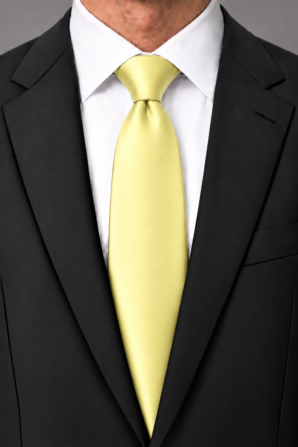 Cardi Canary Luxury Satin Necktie