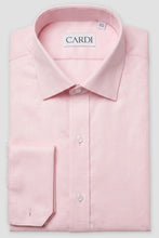 Cardi "Jamison" Pink Twill Spread Collar Dress Shirt