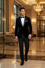 BLACKTIE "Liam" Black Velvet Jacket