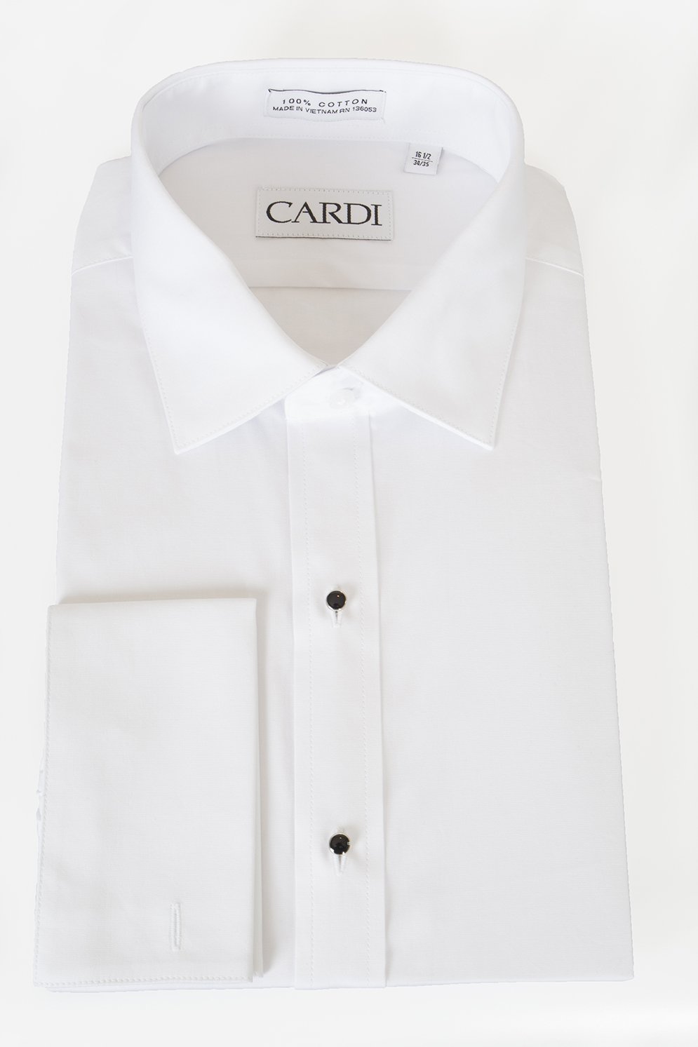 Richard White Spread Collar Shirt Richard White Spread Collar Shirt