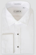 Cardi "Richard" White Spread Collar Shirt