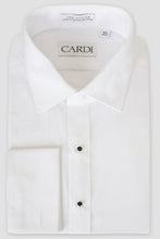Cardi "Richard" White Spread Collar Shirt