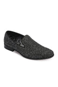 Couture 1910 "Cash" Charcoal Tuxedo Shoes