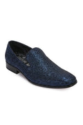 Couture 1910 "Cash" Royal Blue Tuxedo Shoes