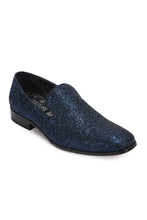 Couture 1910 "Cash" Royal Blue Tuxedo Shoes