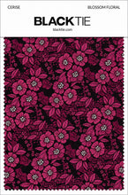 Ted Stanford Cerise Blossom Floral Necktie