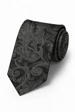 Cardi Charcoal Tapestry Necktie