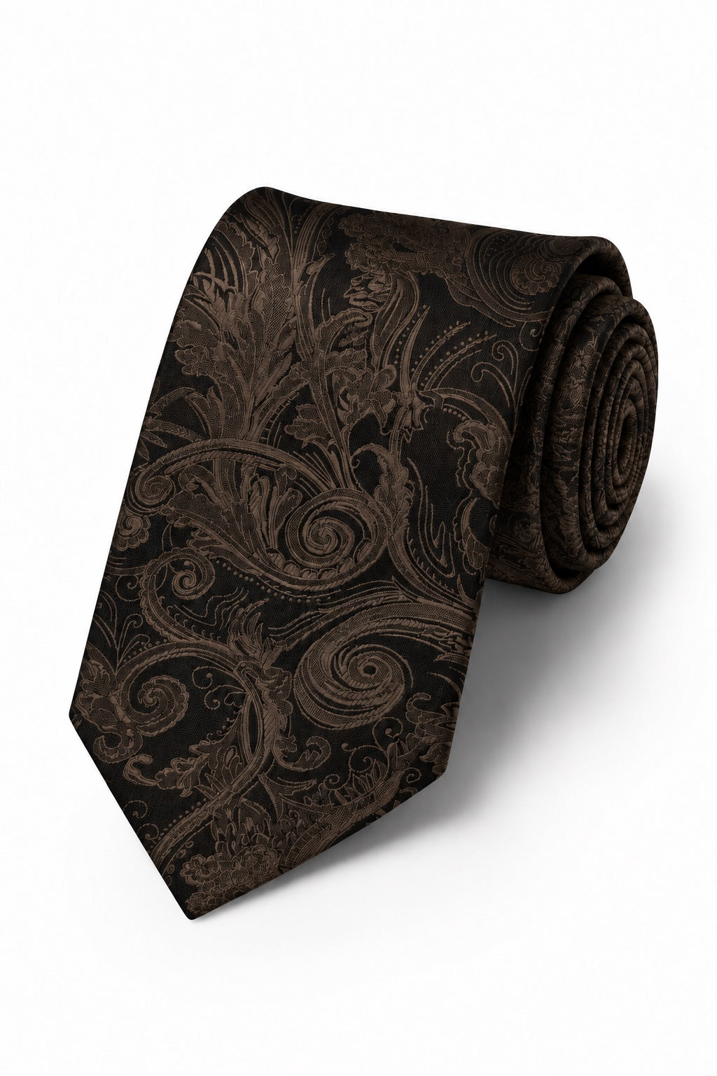 Cardi Chocolate Tapestry Necktie