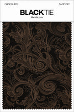 Cardi Chocolate Tapestry Necktie