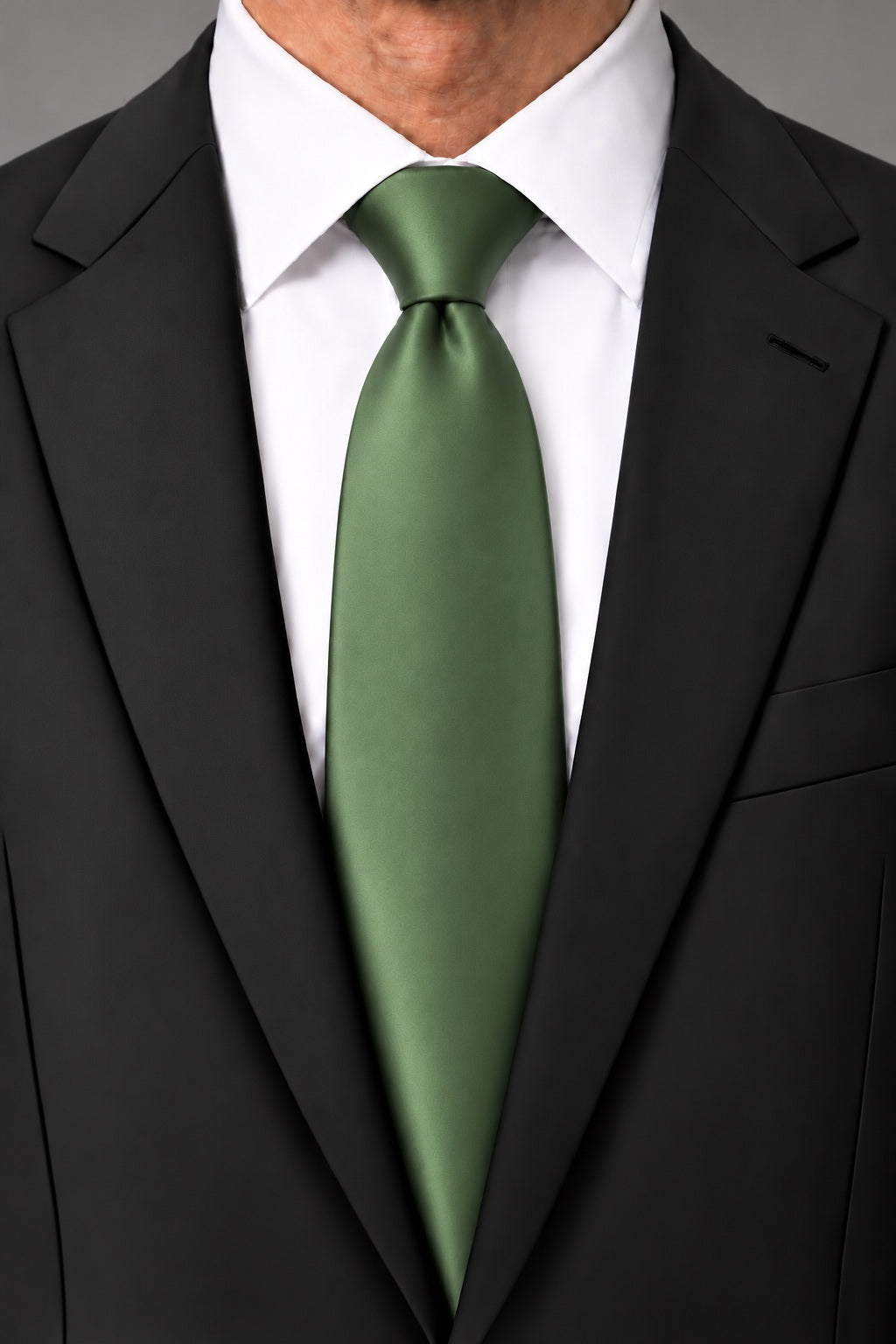 Cardi Clover Luxury Satin Necktie