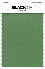 Clover Luxury Satin fabric swatch card
